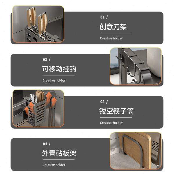 可伸缩厨房置物架微波炉架子家用台面桌面双层电饭锅烤箱收纳支架,淘宝优惠券,粉丝福利购,淘宝优惠卷