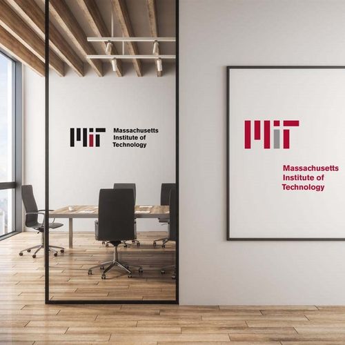 MIT麻省理工学院墙贴办公室玻璃贴纸装饰个性创意车贴咖啡定制 - 图0