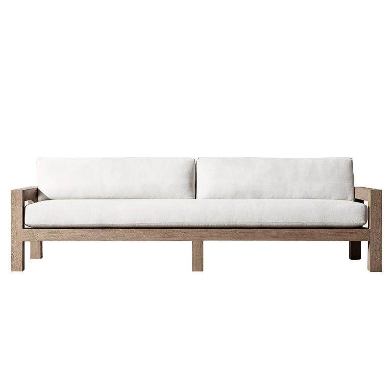 北欧户外庭院柚木沙发阳台露天别墅花园家具室外休闲实木沙发椅,淘宝优惠券,粉丝福利购,淘宝优惠卷