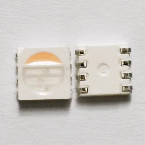 5050RGBW四合一贴片led发光二极管0.2w5050RGBW灯珠超高亮 - 图2