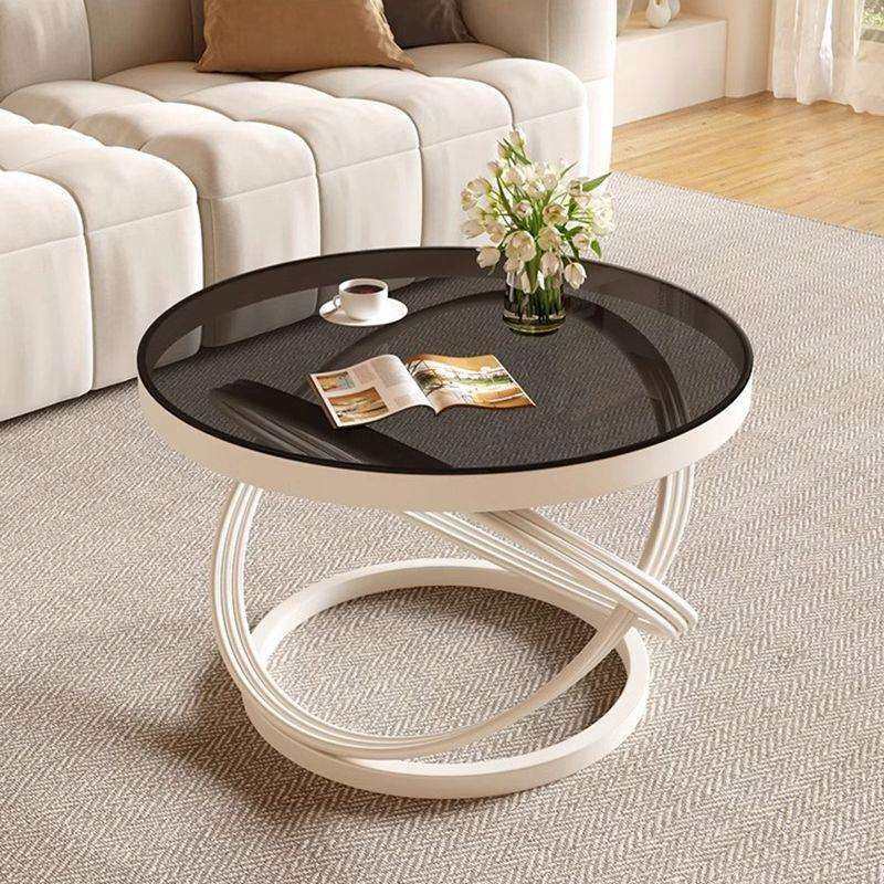 简约小茶几奢意钢化玻璃意式极简创意家用小桌子玻璃面客厅角几,淘宝优惠券,粉丝福利购,淘宝优惠卷