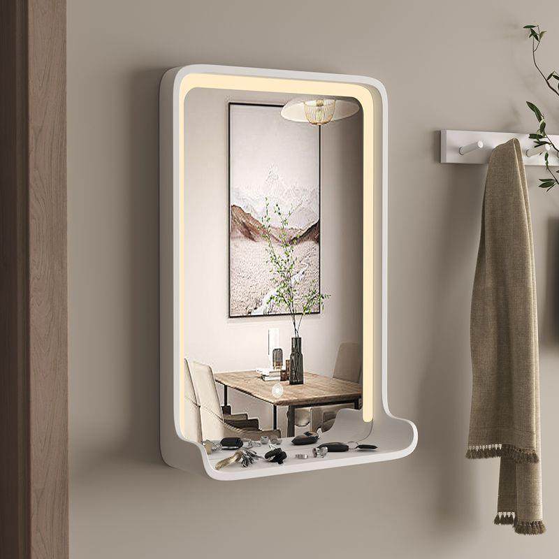 网红化妆镜台式桌面收挂墙现代梳妆镜子轻奢卧室led灯北欧风简约,淘宝优惠券,粉丝福利购,淘宝优惠卷