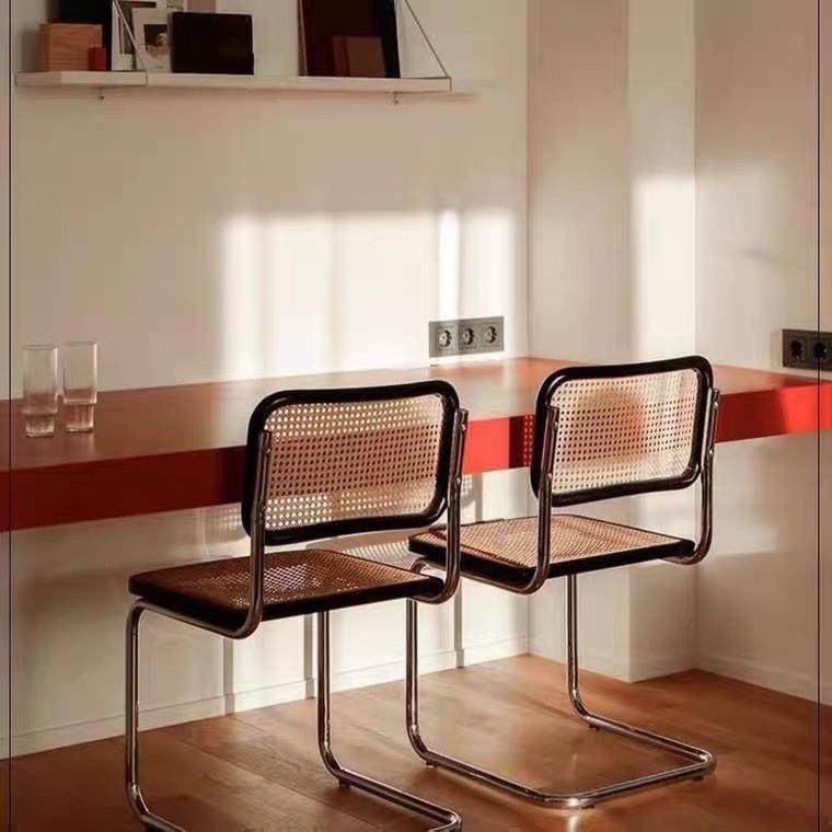 桂镁中古风PJ椅子北欧靠背椅餐桌椅设计师藤编家用家具实木默认项,淘宝优惠券,粉丝福利购,淘宝优惠卷