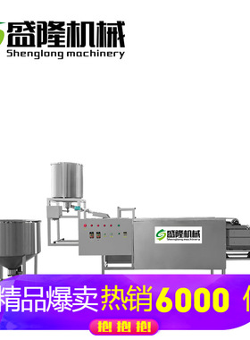 大型商用千张机器400型豆腐皮切丝机多功能豆制品设备厂家