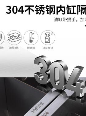 新款商电热东煮锅宫 关304用不锈钢串串煮炉多格无烟关东煮炉