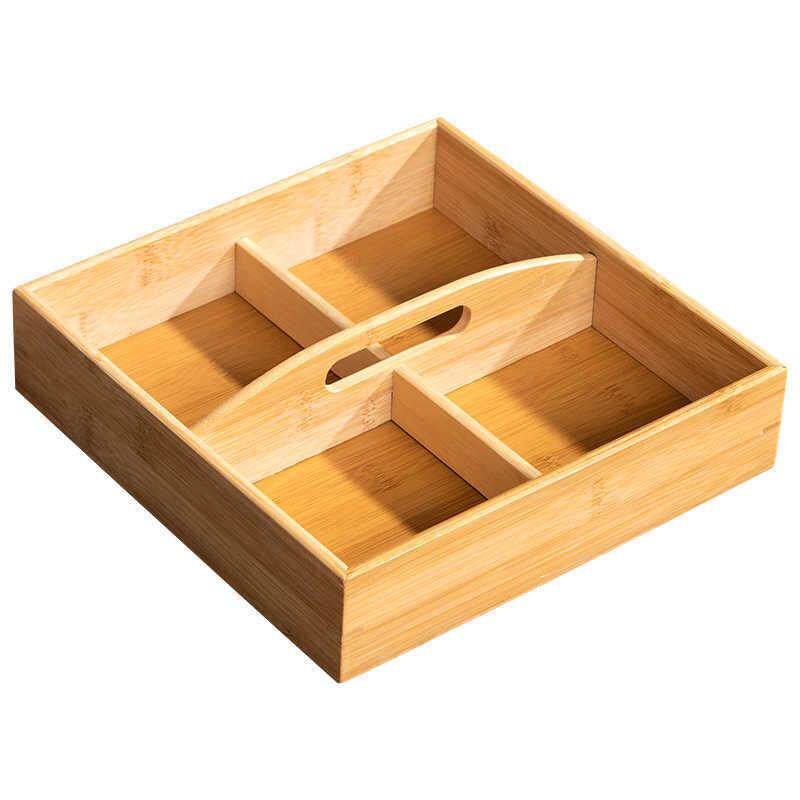 Cross-border pallet wooden home hotel restaurant storage tea set rectangular wooden tea tray Japanese style