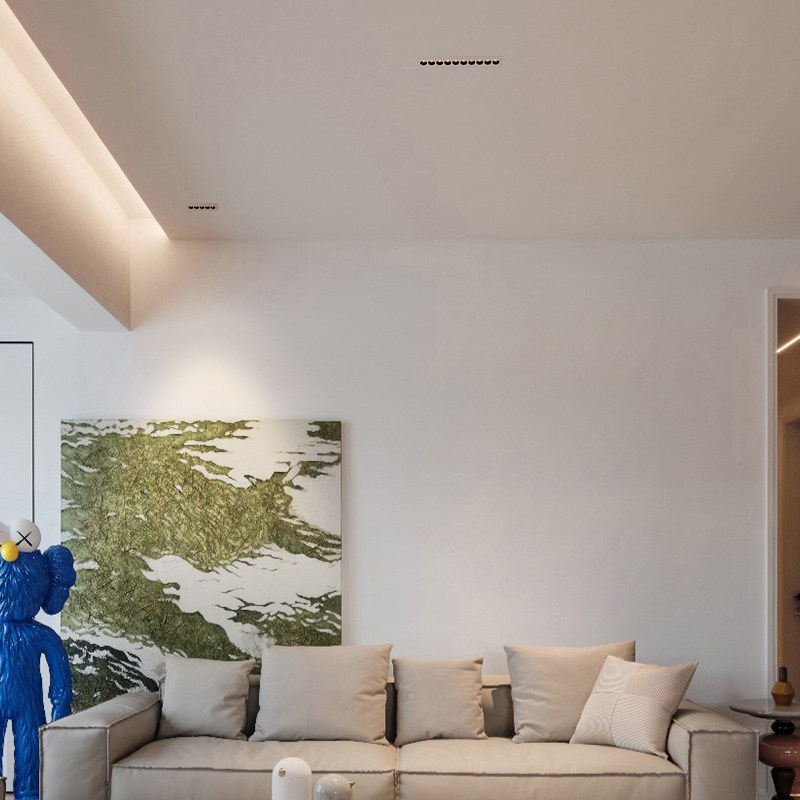 可调角格栅灯 led嵌入式线条灯窄边框射灯家用方形多头多孔聚光灯,淘宝优惠券,粉丝福利购,淘宝优惠卷