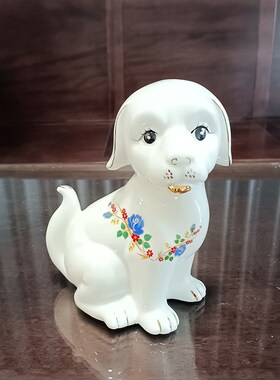 玄关柜门厅柜入户客厅办公室桌面装饰品招财镇宅风水动物狗摆件