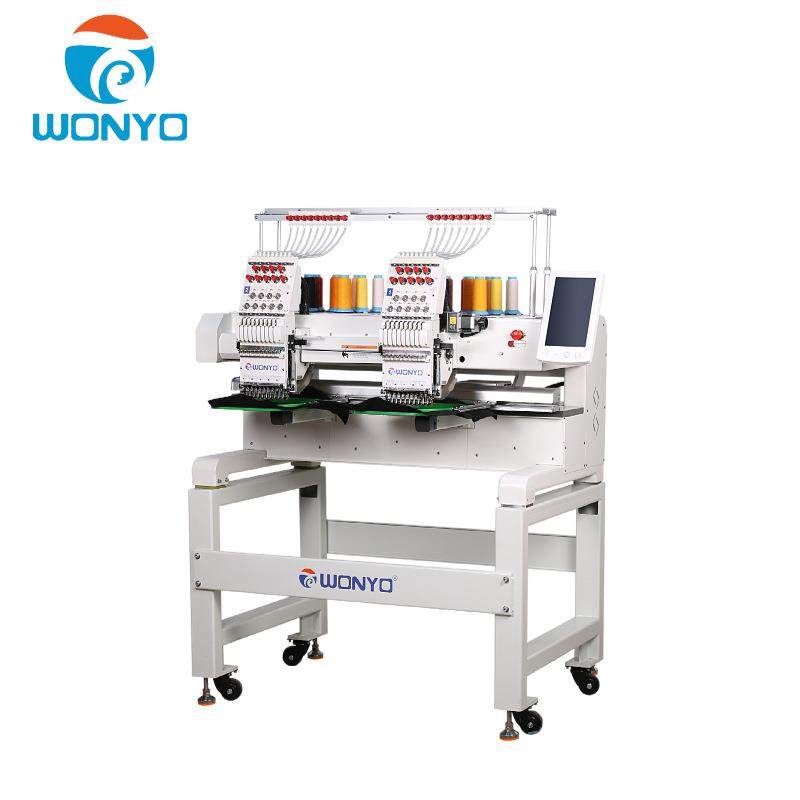 全新双头电脑绣花机多功能成品帽子绣花机小型家用2头自动帽绣机,淘宝优惠券,粉丝福利购,淘宝优惠卷