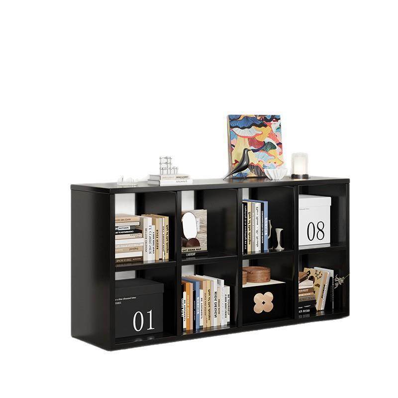 书柜置物柜落地客厅收纳柜格子柜大容量组合矮柜中古风靠墙储物柜,淘宝优惠券,粉丝福利购,淘宝优惠卷