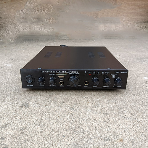 Y声道HiFi功放发烧功放OK 电脑家用混响功放功放机大功率家用音响 - 图3