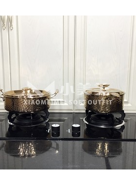 样板间厨房摆件软装橱柜展厅样板房陈设装饰品砧板道具咖啡机杯子