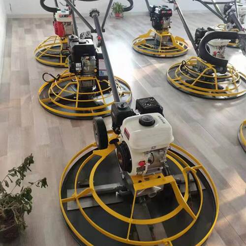 手扶式混凝土抹光机 小型水泥路面磨光机 自动工地地面柴油收光机 - 图1