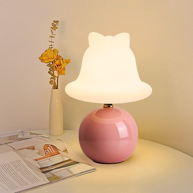 美少女小台灯卧室床头温馨氛围儿童护眼可爱奶油轻奢高级感夜灯,淘宝优惠券,粉丝福利购,淘宝优惠卷