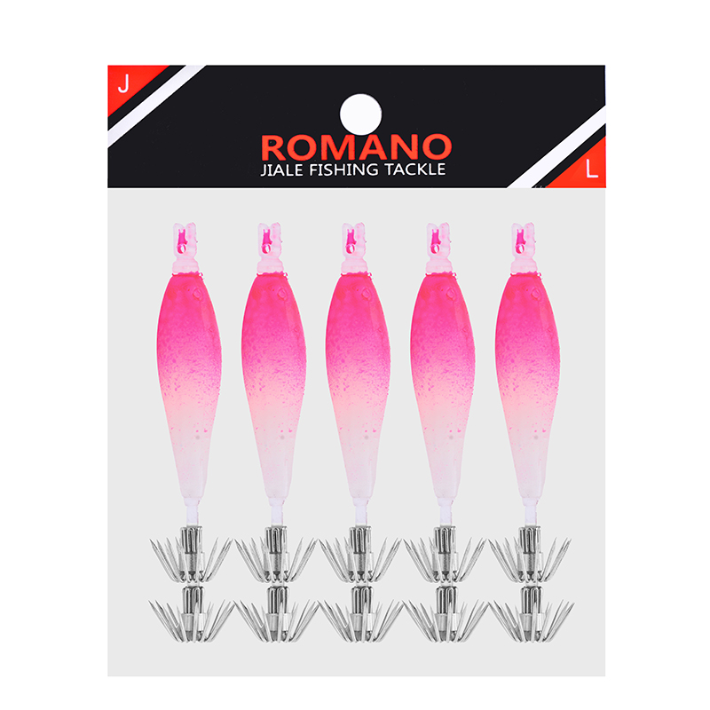 发光假鱼饵夜光鱿鱼吹筒钩假饵双伞钩发光海兔钩八爪尤鱼钩墨鱼钩 - 图0