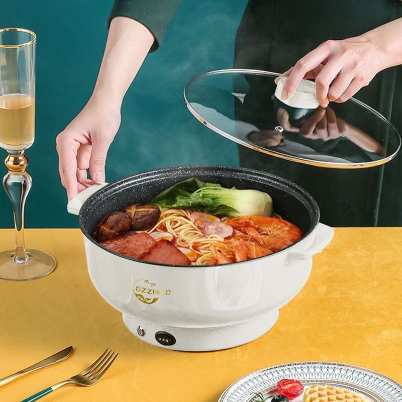 德国不粘电炒锅多功能电热锅家用电火锅一体学生电煮锅宿舍电饭煲,淘宝优惠券,粉丝福利购,淘宝优惠卷