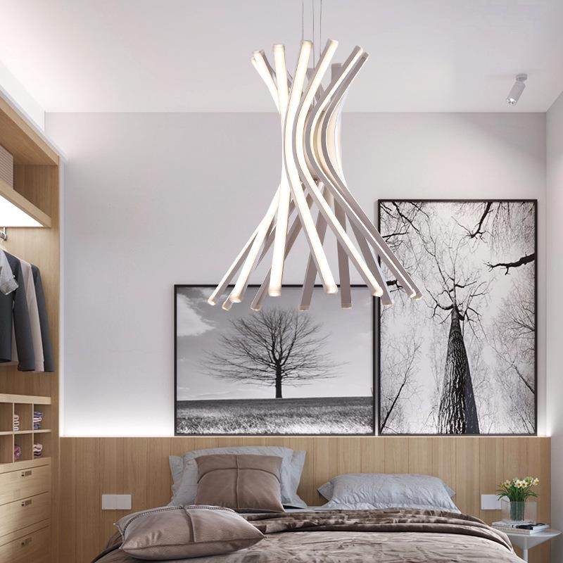 室内照明吊灯 餐厅卧室客厅创意轻奢吊灯简约时尚led灯具灯饰,淘宝优惠券,粉丝福利购,淘宝优惠卷