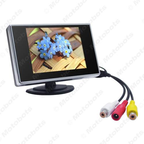 3.5寸 车载支架显示屏 高清后视倒车显示器 TFT LCD液晶显示屏 - 图3