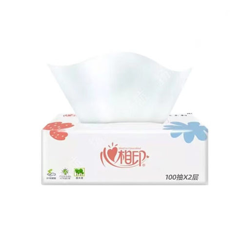 RDT100心相印商务经典系列二层塑装纸面巾（72包） - 图2