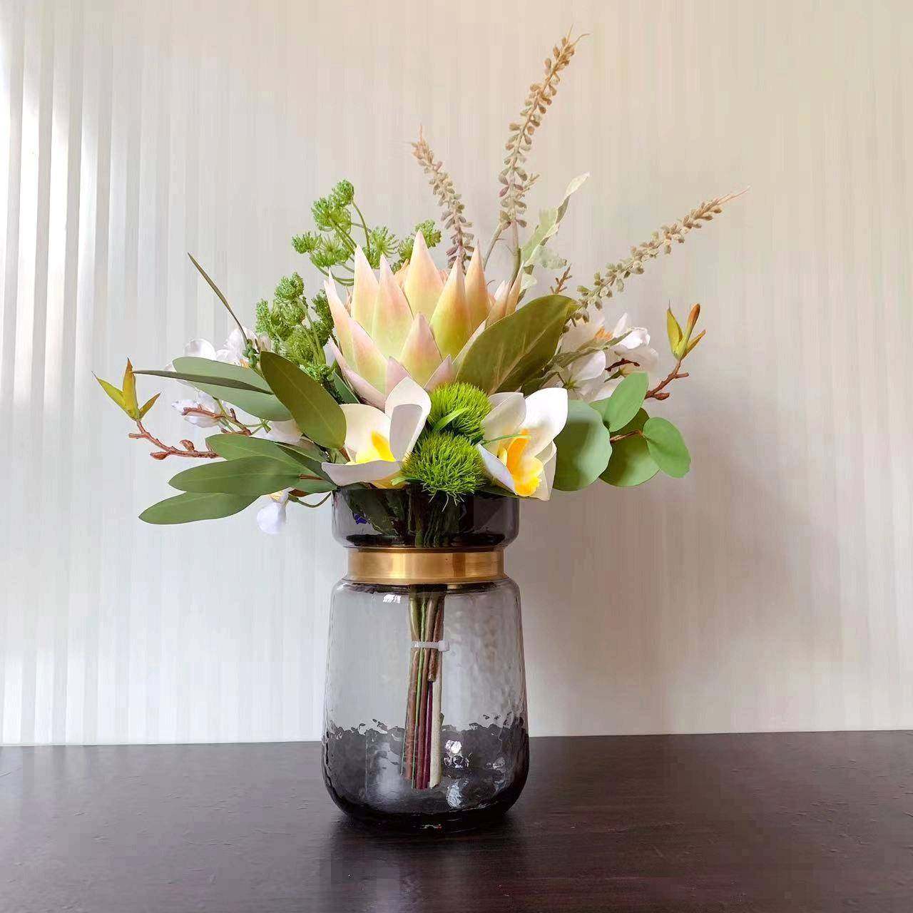 清新手札花束仿真花束餐桌台面婚礼售楼处样板间假花M216,淘宝优惠券,粉丝福利购,淘宝优惠卷