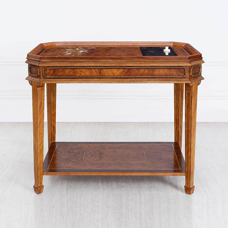 法式新中式桃花心木木皮拼花边几客厅阳台移动水壶小茶台家具,淘宝优惠券,粉丝福利购,淘宝优惠卷