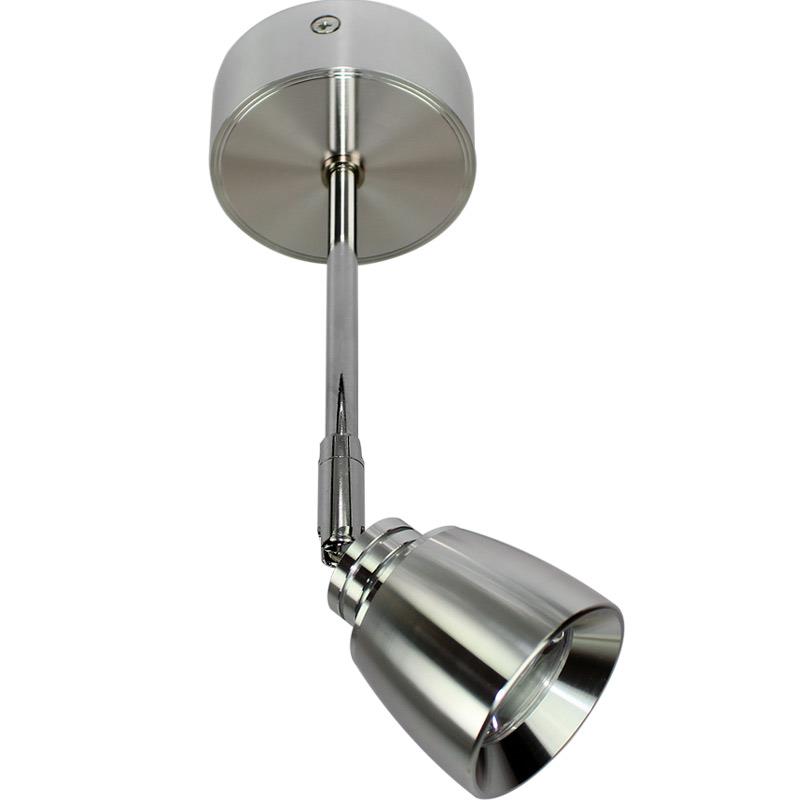 长杆明装射灯背景墙灯聚光灯万向 LED射灯3w客厅电视墙壁照画 画 - 图3