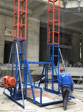 SSE160型龙门吊提升机建筑工地用升降机升降电动吊篮龙门架升降