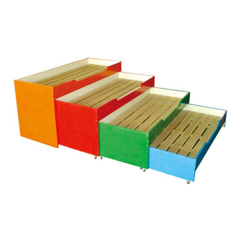 幼儿园四层实木推拉床儿童推拉床实木床学生床午托床高低床省空间,淘宝优惠券,粉丝福利购,淘宝优惠卷