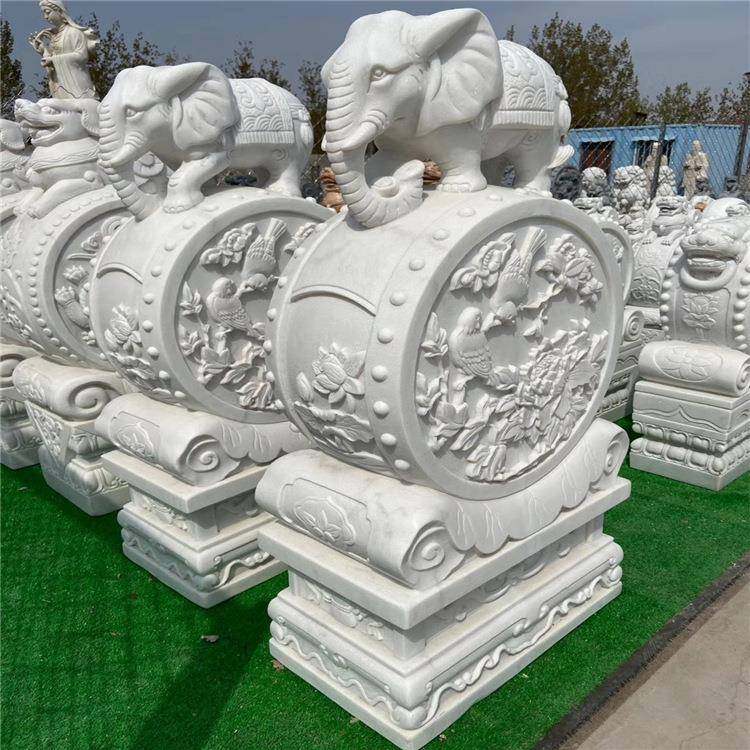 石雕青石仿古石墩门墩抱鼓石小象貔貅麒麟石狮子门当汉白玉,淘宝优惠券,粉丝福利购,淘宝优惠卷