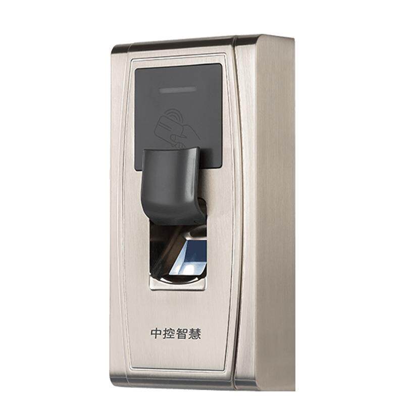 Zhongkong MA300 metal outdoor waterproof fingerprint card access control and attendance all-in-one machine outdoor rainproof electromagnetic plug lock