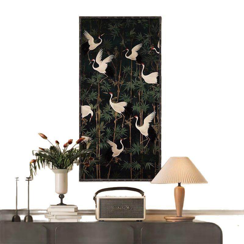 中古风客厅桌面摆画中国风玄关装饰画高级感卧室挂画斗柜壁画蝴蝶,淘宝优惠券,粉丝福利购,淘宝优惠卷