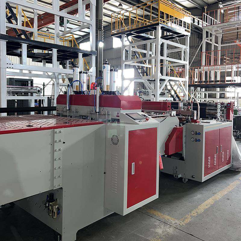 全自动高速背心袋制袋机热封500X2高速单道双通道背心袋制袋机,淘宝优惠券,粉丝福利购,淘宝优惠卷