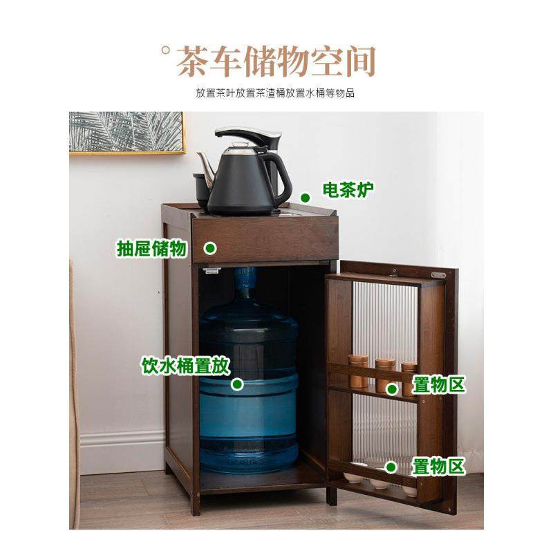 茶边柜客厅沙发边几小茶柜烧水茶吧柜办公室简约茶水柜水桶置,淘宝优惠券,粉丝福利购,淘宝优惠卷
