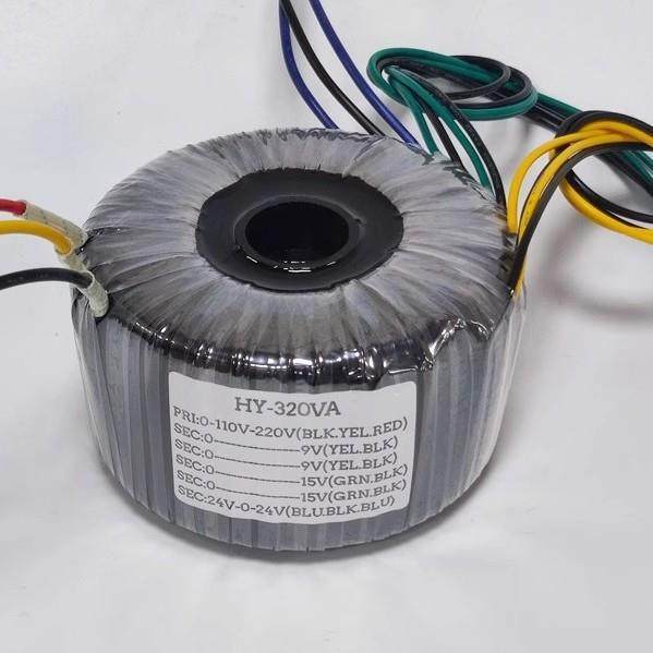 320W足功率环牛变压器发烧级双24V+双15+9V四线(HIFI功放机电源),淘宝优惠券,粉丝福利购,淘宝优惠卷