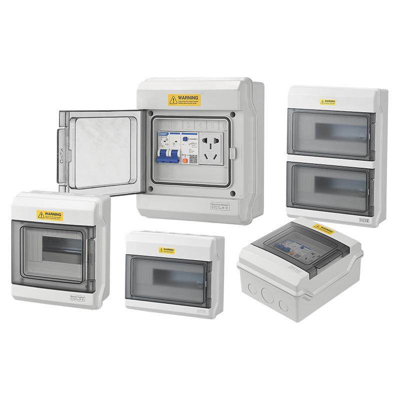 明装配电箱塑料空开户外电箱盒防水小配电箱室外防雨空箱开关盒 - 图3