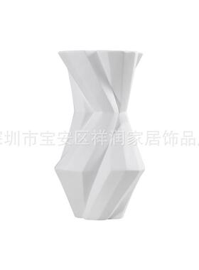 样树板房间创意干花脂花瓶摆件客家厅简约现JJL品代居桌面软装饰