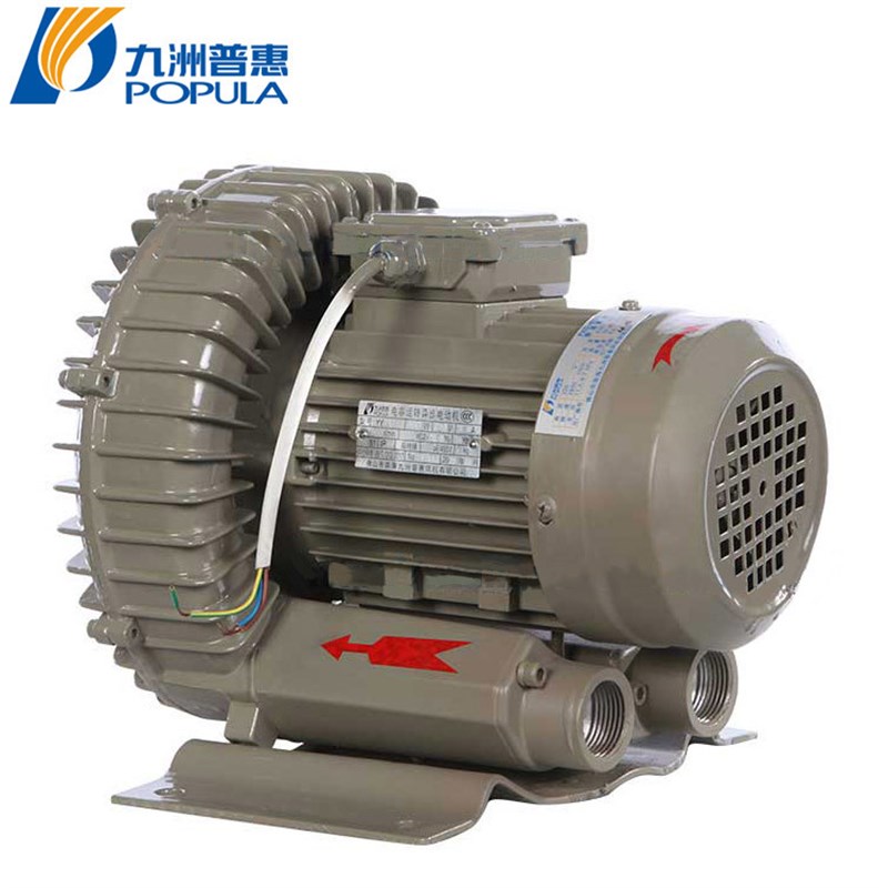 九洲普惠风机 PXG旋涡风高压旋涡风机工业水产养殖空气除尘抽风机 - 图2