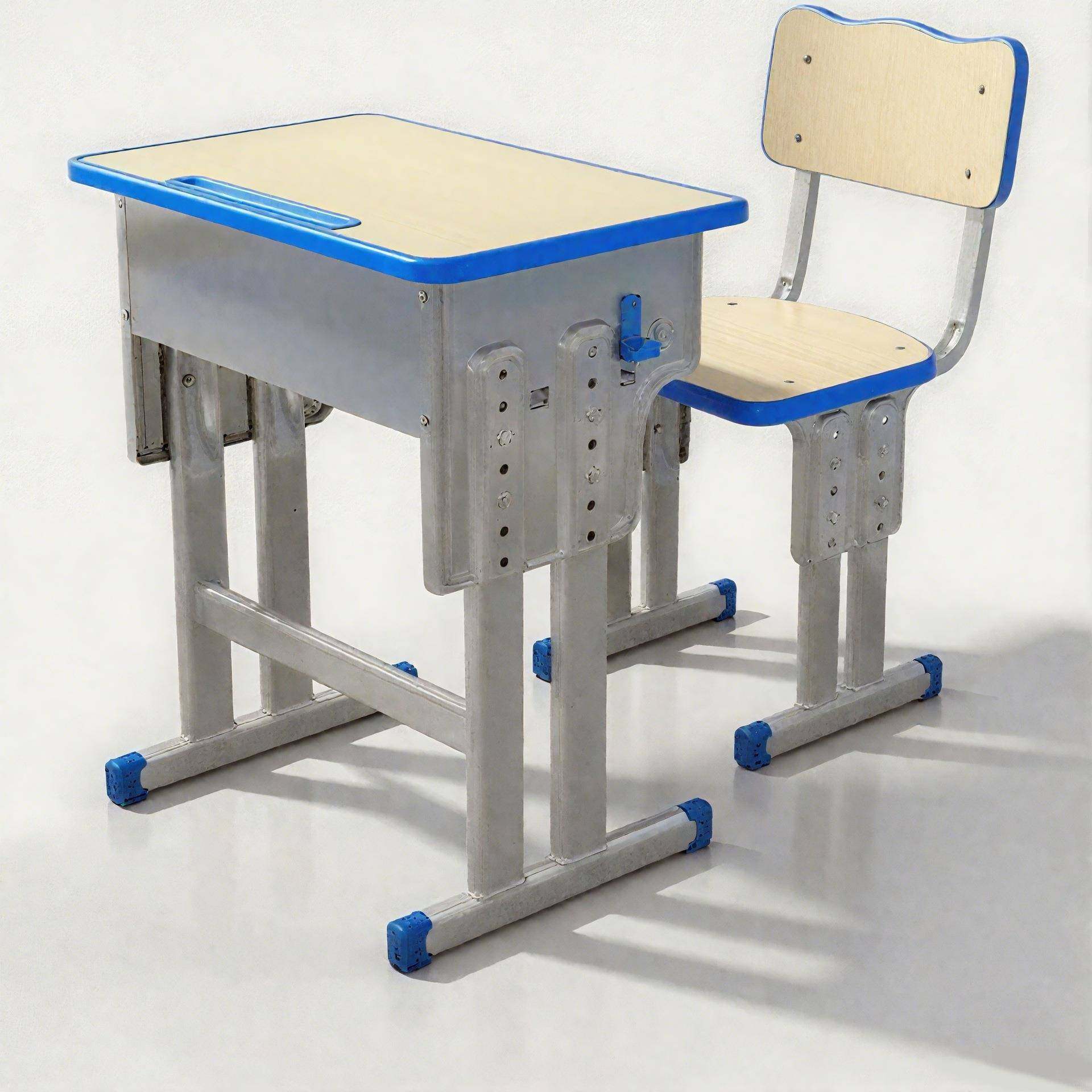 Children's study table tutoring class school training table set home desk writing primary and secondary school students desks and chairs thickened