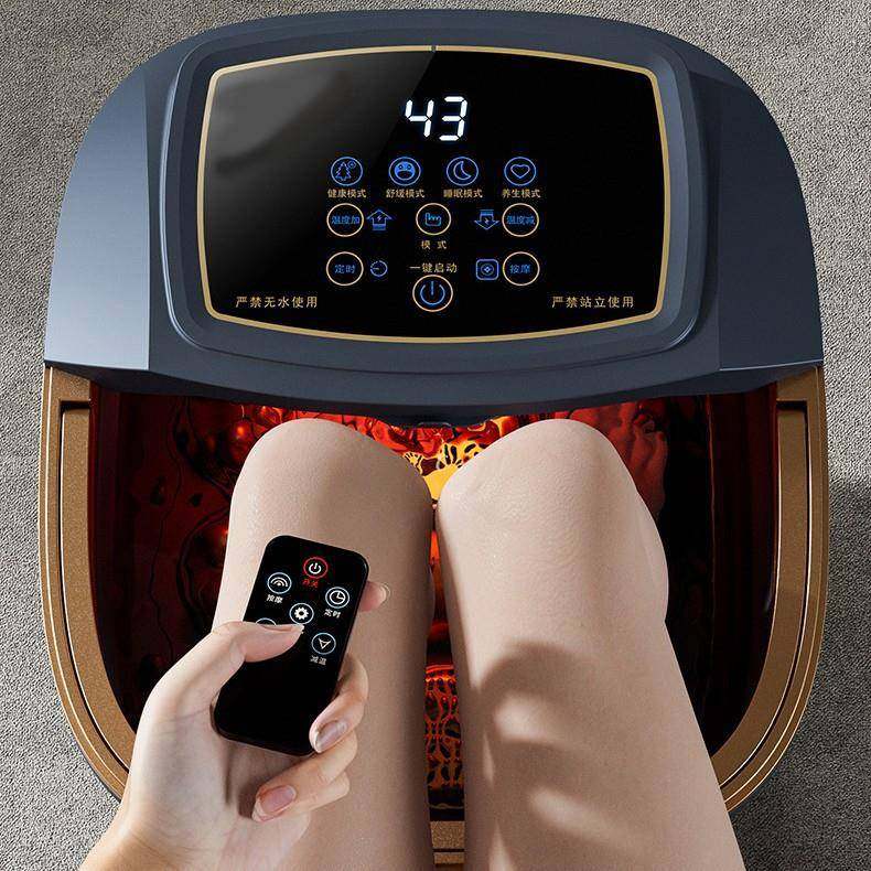 CK-II电动足浴盆泡脚桶全自动加热洗脚盆按摩足浴桶电加热泡脚盆,淘宝优惠券,粉丝福利购,淘宝优惠卷