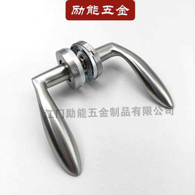 304拉丝不锈钢精铸实心门把手室内卧室房间木门分体锁执手,淘宝优惠券,粉丝福利购,淘宝优惠卷