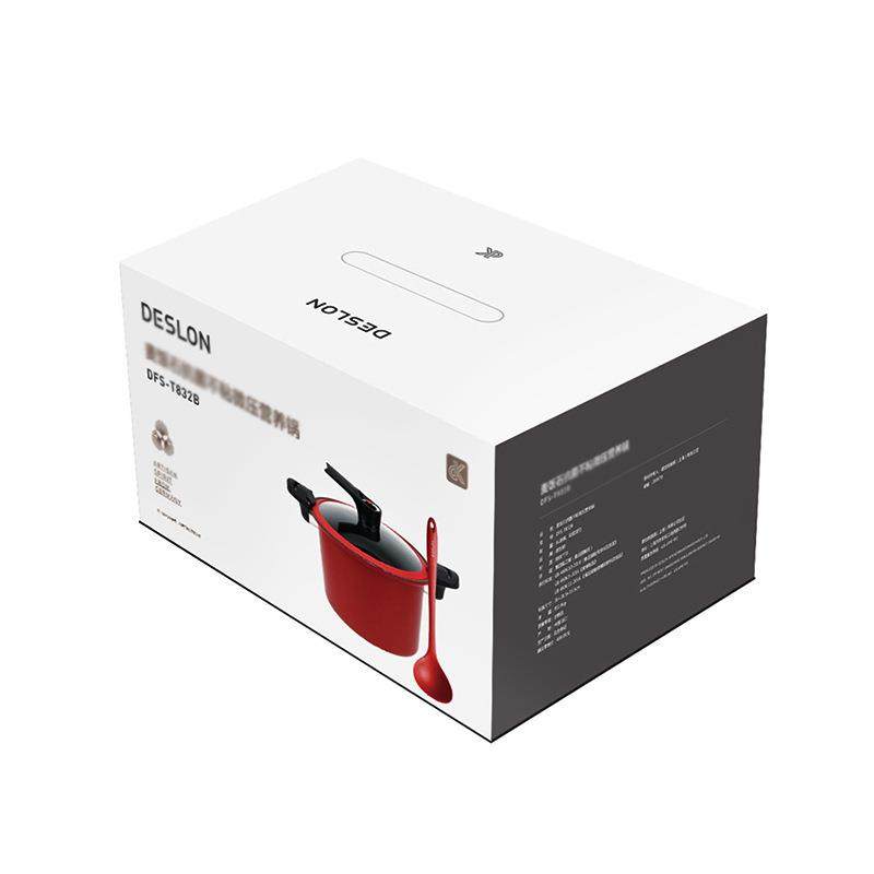 德世朗（DESLON）麦饭石不粘微压营养锅DFS-T832B汤锅6L,淘宝优惠券,粉丝福利购,淘宝优惠卷