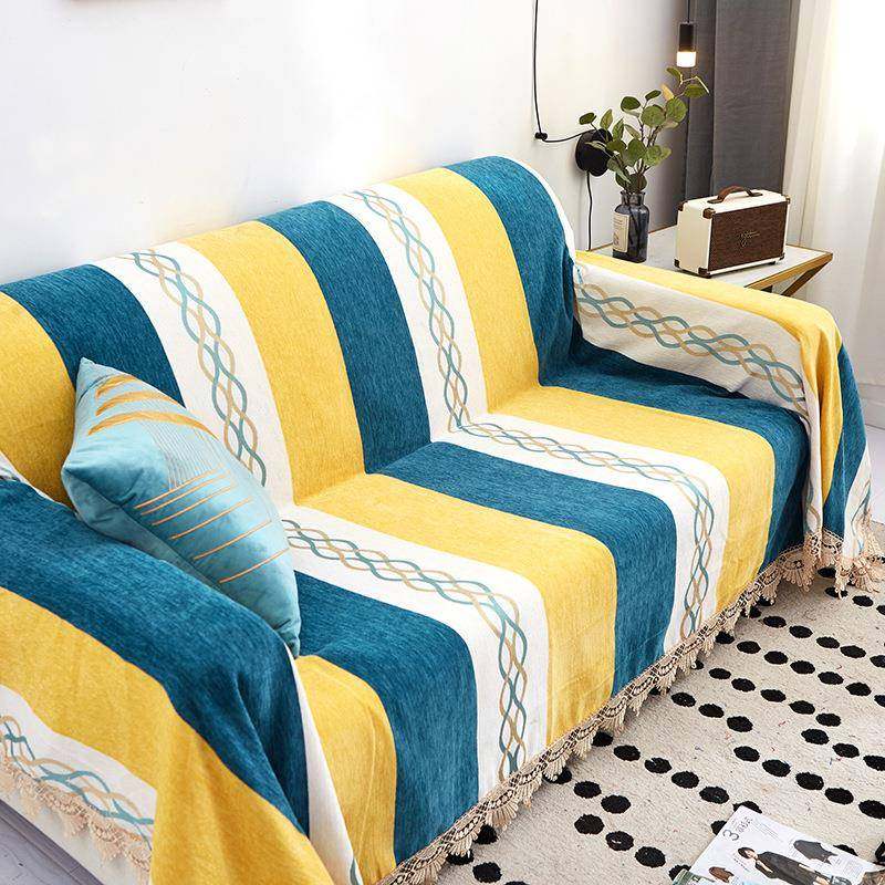新品提花沙发巾直销可机洗水洗简约家居沙发套罩子四季通用,淘宝优惠券,粉丝福利购,淘宝优惠卷