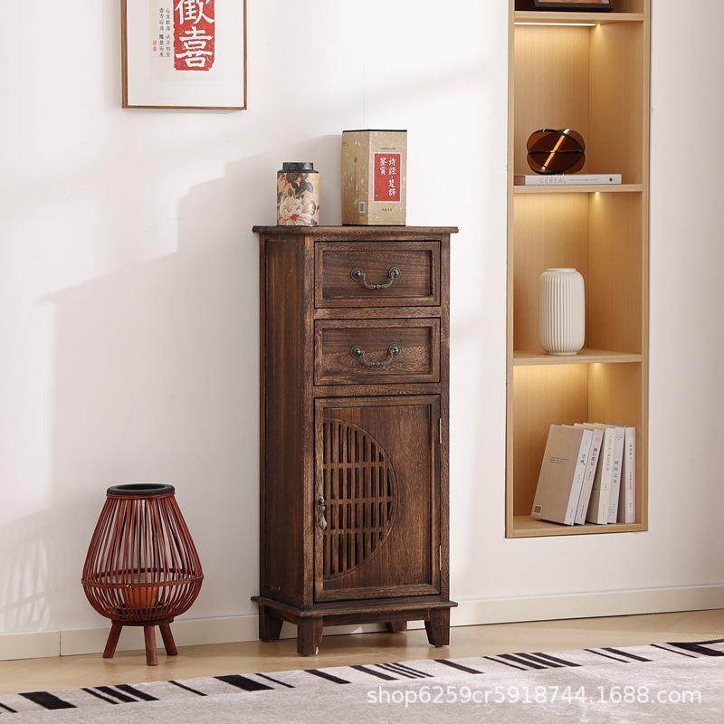 中古风美式乡村实木斗柜卧室储物柜客厅收纳柜子家用抽屉,淘宝优惠券,粉丝福利购,淘宝优惠卷