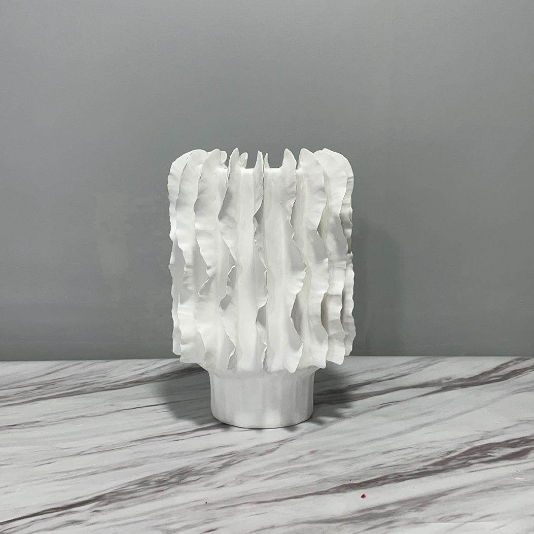 花瓶极简现代轻奢银色玻璃层叠花器客厅餐桌样板房售楼处饰品摆件,淘宝优惠券,粉丝福利购,淘宝优惠卷