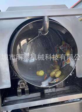 大型滚筒清洗机 吸嘴袋软包装袋全自动洗袋机 零配件清洗风干线