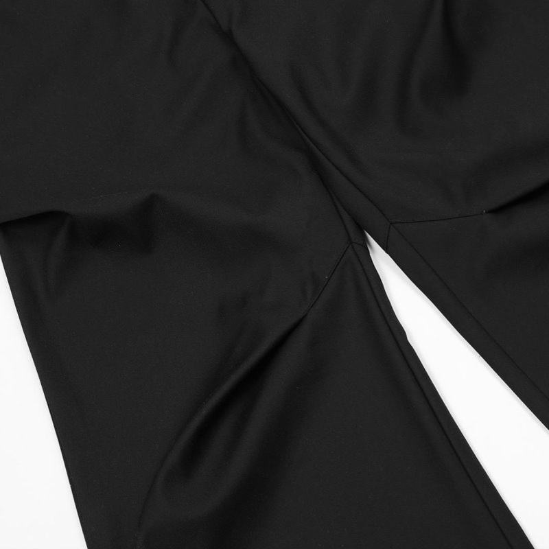 11KN美式复古褶皱垂感直筒小众设计感廓形阔腿西裤潮Casual pants - 图2