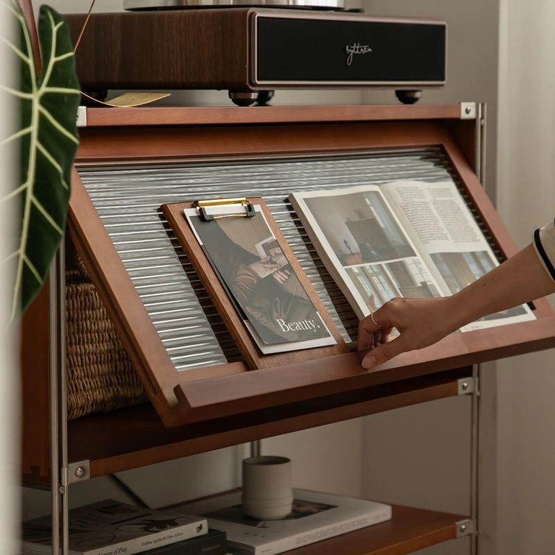 实木书柜带门小户型客厅矮柜置物柜日式复古收纳柜储物柜中古新品,淘宝优惠券,粉丝福利购,淘宝优惠卷