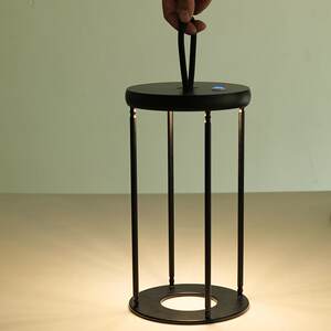 新款庭院灯欧司朗LED铝制材料景观灯5000豪安充电风灯带遥