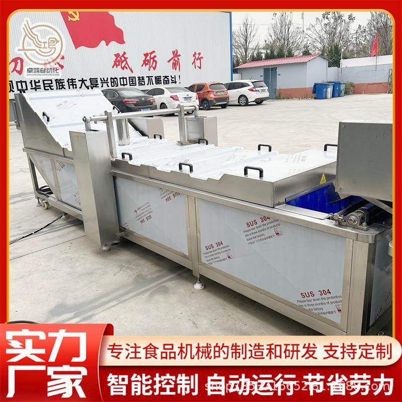 全自动电加热竹笋笋尖预煮机连续式魔芋丝漂烫设备商用果蔬漂烫机,淘宝优惠券,粉丝福利购,淘宝优惠卷