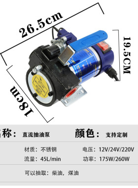 智能自动跳枪柴油泵12v24v220v自动电子压力启停泵